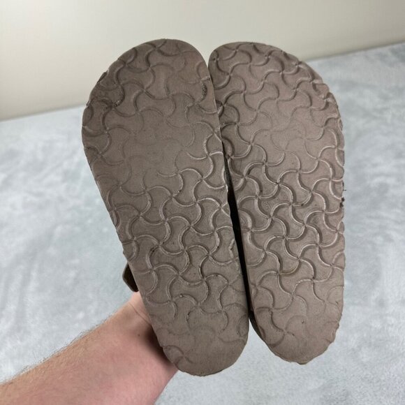 Birkenstock Gizeh Thong Sandals Brown Leather Women’s Size 41 EU - Picture 8 of 12